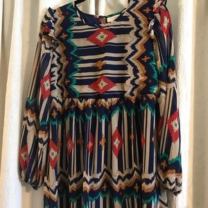 Umgee Aztec print top